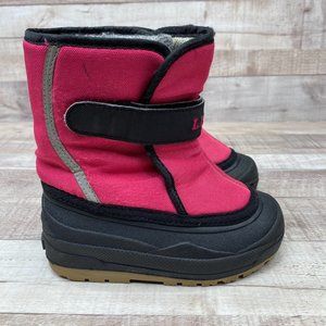 L.L. Bean Toddler's Round Toe Snow Boots Size 9
